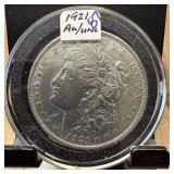 1921 BETTER MORGAN SILVER DOLLAR