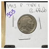 1913 TYPE 1 BUFFALO NICKEL