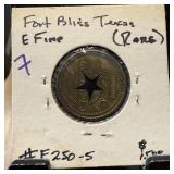 FORT BLISS TX MESS TOKEN
