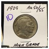 1929 BUFFALO NICKEL HIGH GRADE