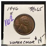 1946-S WHEAT PENNY CENT HIGH GRADE