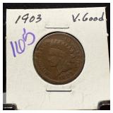 1903 INDIAN HEAD PENNY CENT