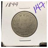 1899 LIBERTY V NICKEL