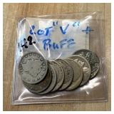 LOT OF MIXED LIBERTY V NICKELS