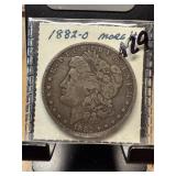1882-O MORGAN SILVER DOLLAR