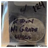 QTY 4 UNC KENNEDY HALF DOLLARS