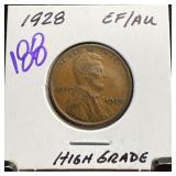 1928 WHEAT PENNY CENT HIGH GRADE