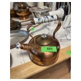 VINTAGE COPPER TEAPOT