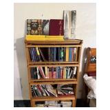 BARRISTER STYLE BOOKCASE & CONTENTS
