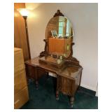 ANTIQUE JACOBEAN VANITY