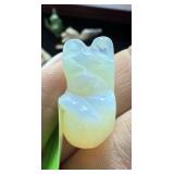 OPALESCENT GLASS BEAR