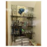 LARGE LOT OF BARWARE / GLASSES
