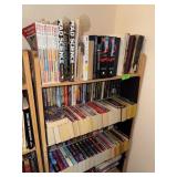 BOOKSHELF WITH ALL THE BOOKS ON THIS