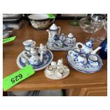 COLLECTION OF MINIATURE TEASETS TEA SETS