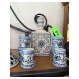 TEQUILA DECANTER SERVING SET