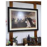 LOT OF MIXED DECOR FRAMED PRINT HURRICANES ETC