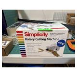 SIMPLICITY ROTARY CUTTING MACHINE
