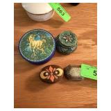LOT OF TRINKET BOXES