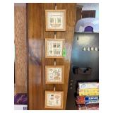 4PC DECORATIVE WALL ART GARDENING THEME