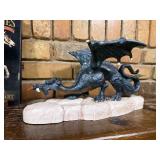 LARGE DRAGON FIGURE KNIGHT STALKER SIGNED