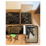 LARGE LOT OF DRAWER HANDLES / LIGHT SWITCH COVERS