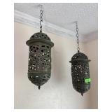 HANGING METAL LAMPS