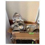LOT OF CAKE PANS WILTON ETC
