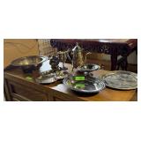 LOT OF MIXED SILVERPLATE