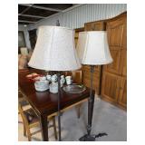 PAIR OF MATCHED FLOOR LAMPS