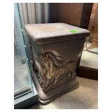 HORSE THEMED PLASTER TABLE BASE AS IS