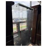 GLASS CURIO CABINET NOTE