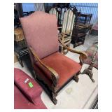 VINTAGE OAK ARM CHAIR