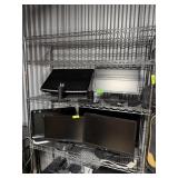 METAL METRO STYLE SHELF UNIT