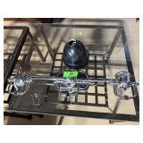 WALL LIGHT FIXTURE W INDUSTRIAL STYLE SHADES