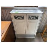 WHITE CABINET