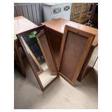 VINTAGE WALL MIRROR AND MIRROR FRAME