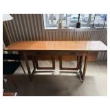 MID CENTURY GATE LEG DROP LEAF TABLE NOTE