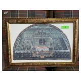 G VAN UTENS SEC XVI CASTELLO ITALIAN PRINT