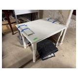WHITE TABLE