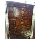 ANTIQUE YONGMOK SAMCHEUNG JANG KOREAN CHEST NOTE