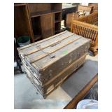 LARGE ANTIQUE TRUNK