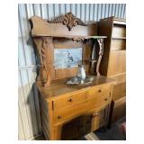 ANTIQUE SIDEBOARD BUFFET