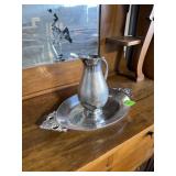 METAL PITCHER BOWL