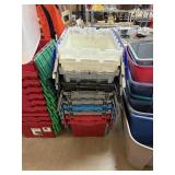Stack of 10 tubs