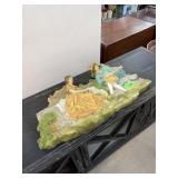 LARGE UNIVERSAL STATUARY CORP WALL DECOR