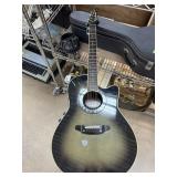MORRIS TORNADO ZIII ACOUSTIC ELECTRIC GUITAR /CASE