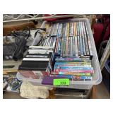 LARGE BIN OF MIXED DVD