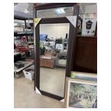 LARGE FRAMED WALL MIRROR