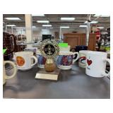 LARGE LOT OF MIXED COFFEE MUGS
