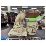 2PC AIR FORCE ACADEMY STATUE & COFFEE MUG